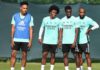 Arsenal players Image credit: Getty Images
