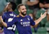 Dani Carvajal celebrates his goal Image credit: Getty Images