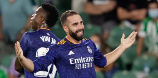 Dani Carvajal celebrates his goal Image credit: Getty Images