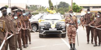 DOP Nelson B. Duut served for 26 years in the Ghana Prisons Service