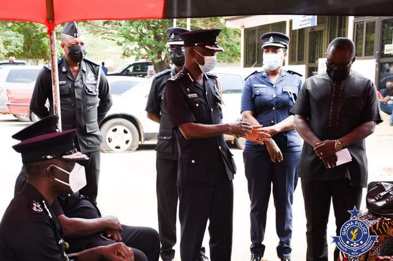 IGP, senior officers console family of late Chief Inspector Kaakyire