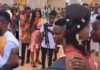 bride disgraces groom as she refuses to kiss him at their wedding