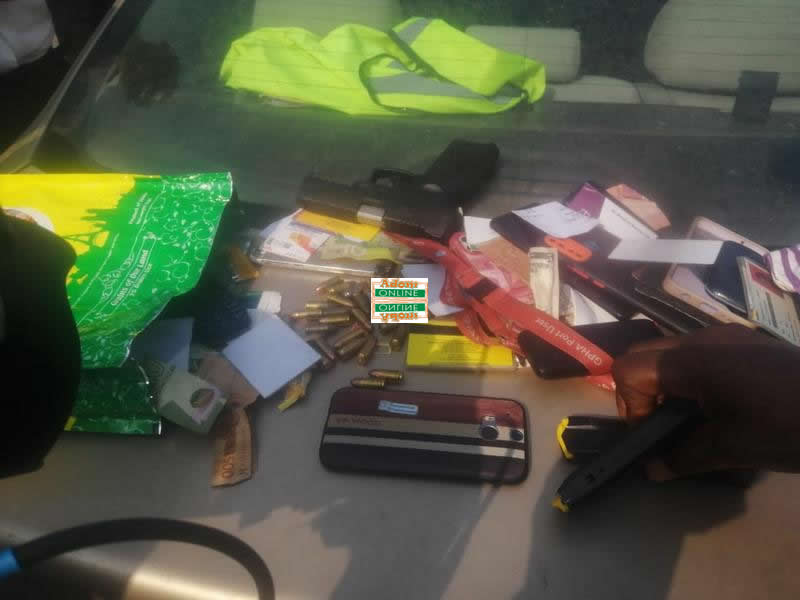 items retrieved from robbers