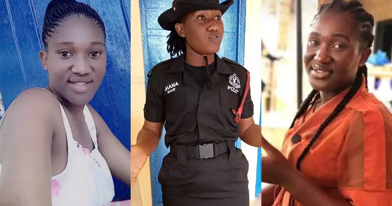 Sad moment as police constable killed by lover is laid to rest - Adomonline.com