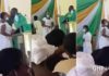 Reverend Father recorded kissing female students