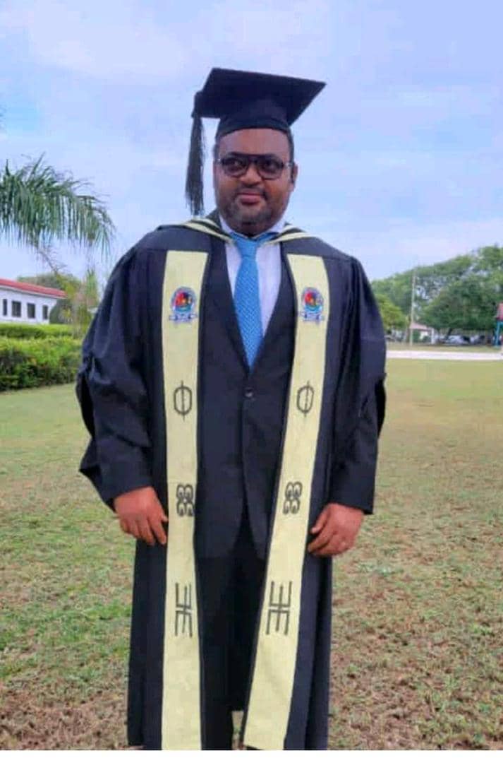 NDC's Joseph Yammin grabs Masters Degree