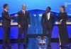 Michael Essien during 2021/22 Champions League draw