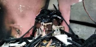 Shrine of Teshie Wulomo destroyed