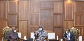 Allotey Jacobs meets Kufuor