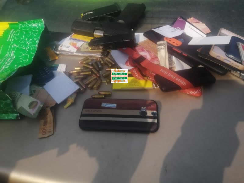 items retrieved from robbers