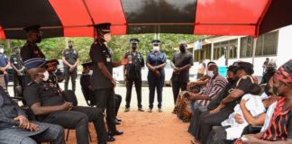 IGP, senior officers console family of late Chief Inspector Kaakyire