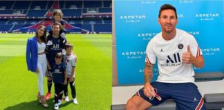 lionel messi and family