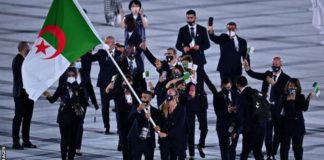 Nourine announced his withdrawal shortly before his team-mates joined the opening ceremony at the Olympics