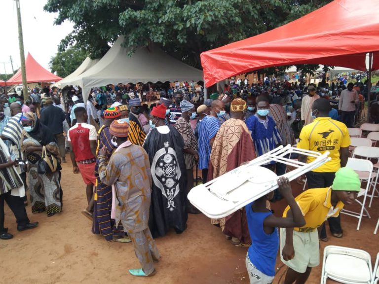 Scores throng Walewale to mourn Bawumia’s mother [Video+Photos]