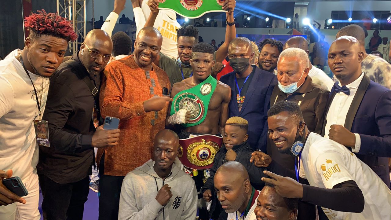 Alfred Lamptey KOs Iddi Kayumba of Tanzania to win WBO/WBC Youth titles | City Press News