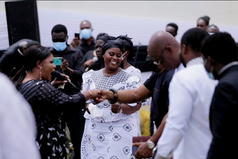 MPs, Samia Nkrumah, Obaapa Christy, others mourn with Jomoro MP [Photos]