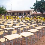 2.3 million pupils have no access to desks in schools