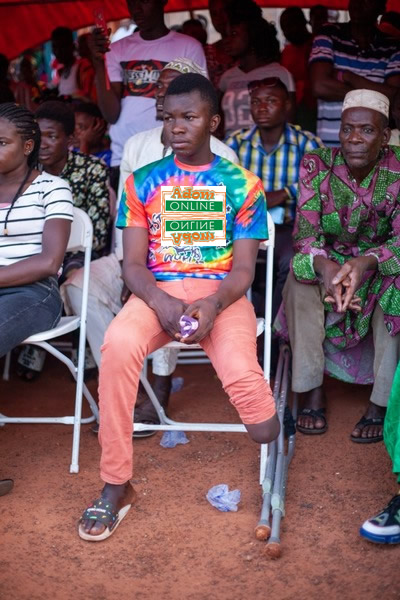 Mahama meets NDC supporters who lost livelihoods after accident in November