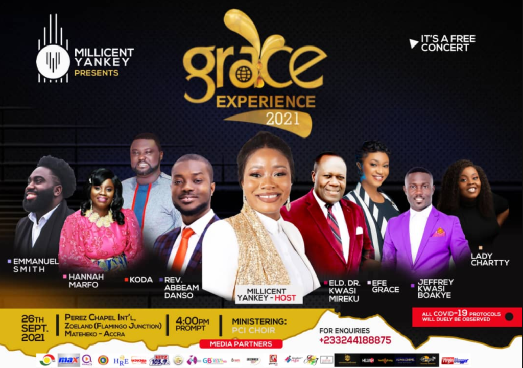 Millicent Yankey set to hold “Grace Experience” worship concert on September 26, 2021