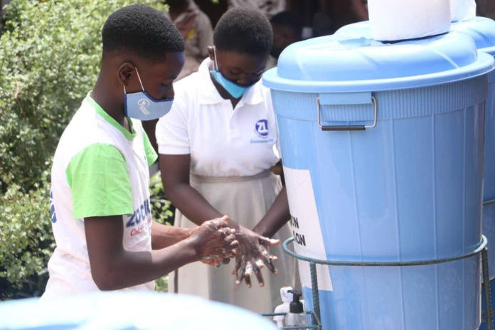 Zoom hand washing