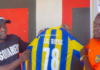 Club president, Abdul Salam Yakubu with Lil Win
