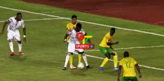 Penalty incident in Ghana v South Africa tie