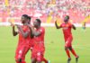 Asante Kotoko celebrate