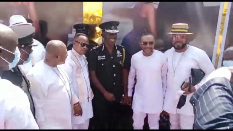 IGP Dampare, Owusu Bempah, others grace marriage ceremony of Kofi Boakye’s daughter [Video]