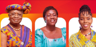Quiz Mistress of National Science and Maths Quiz since 1994 - Prof. Marian Ewurama Addy, Dr. Eureka Emefa Adomako, Dr. Elsie Effah Kaufmann
