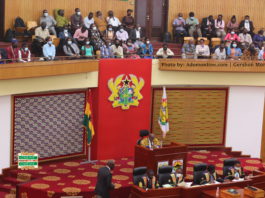Media in Ghana parliament