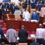 Minority and Majority in Ghana parliament