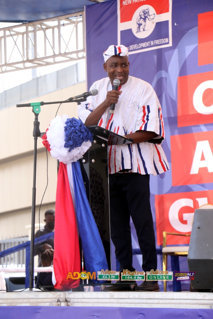 Wontumi salutes Otumfuo as he surfaces at NPP primaries