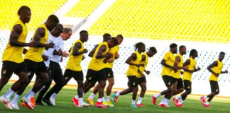 Black Stars training