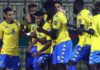 Jim Allevinah (number 11) netted for Gabon to give the Panthers a crucial point