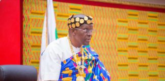 Speaker Alban Bagbin (Photo credit - Parliament House)