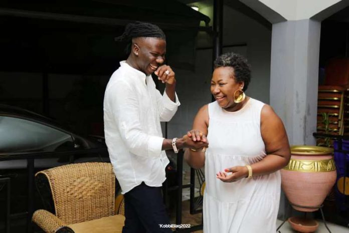 Gifty Anti and stonebwoy (Photo source: Kobbi Blaq- Facebook)