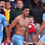 PL: Rodri strikes late as Man City break Arsenal’s heart Rodri of Manchester City celebrates after scoring their side's second goal during the Premier League match between Arsenal and Manchester City at Emirates Stadium Image credit: Getty Images