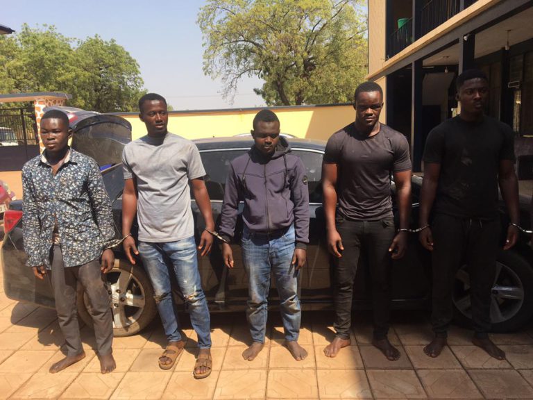 5 men jailed 15 years each for robbery, possession of firearms