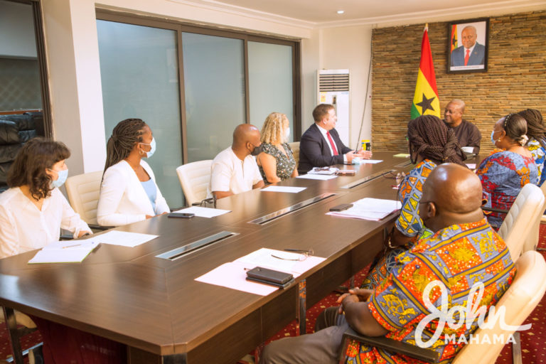 Mahama receives UK’s Commonwealth Parliamentarians