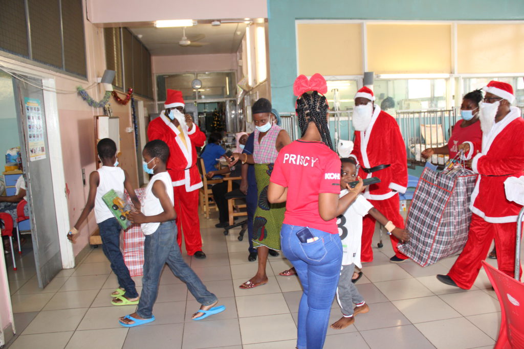 eTranzact reaches out to Korle - Bu children