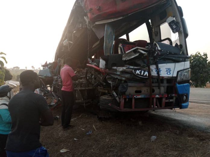 Faulty bus from Kintampo-Techiman accident