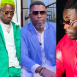 L-R: Shatta Wale, A Plus and Burna Boy