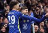 Havertz and Pulisic celebrate