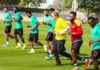 Black Stars training