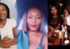 A collage of Tracy Sarkcess and husband. Photo credit: @tracysarkcess/Instagram