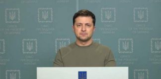 Ukrainian President Volodymyr Zelensky