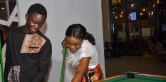 Yaw Tog hangs out with Diana Asamoah