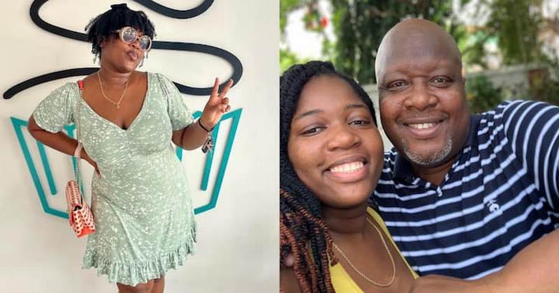 New photos of Kwame Sefa Kayi’s daughter looking all grown and beautiful pops up