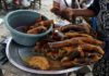 Cow hides are cooked as a popular delicacy known as “ponmo”