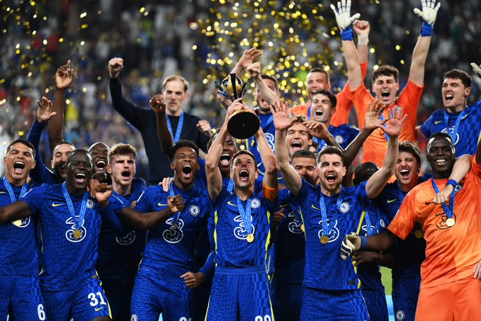 Chelsea lifted the Club World Cup for the first time after an extra-time  win against Brazilian side Palmeiras